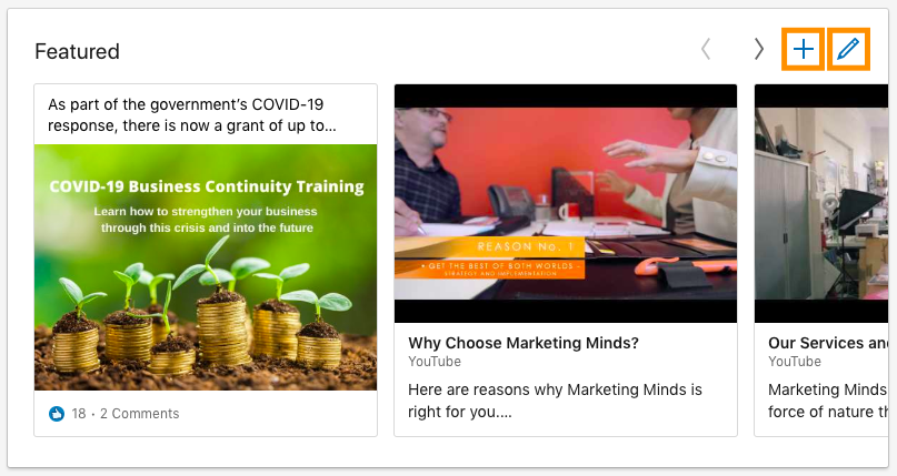 LinkedIn Learning - how to edit, remove and reorder featured content