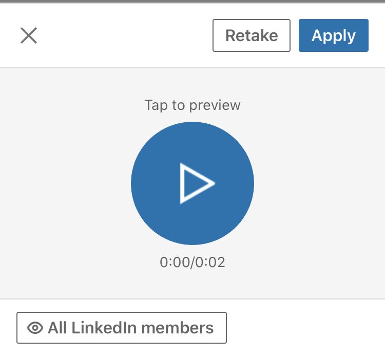 LinkedIn Learning – listen to your recording 