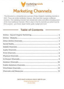 marketing strategy, marketing channels, marketing minds