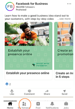 LinkedIn Learning: Connecting your profile with your phone contacts 1