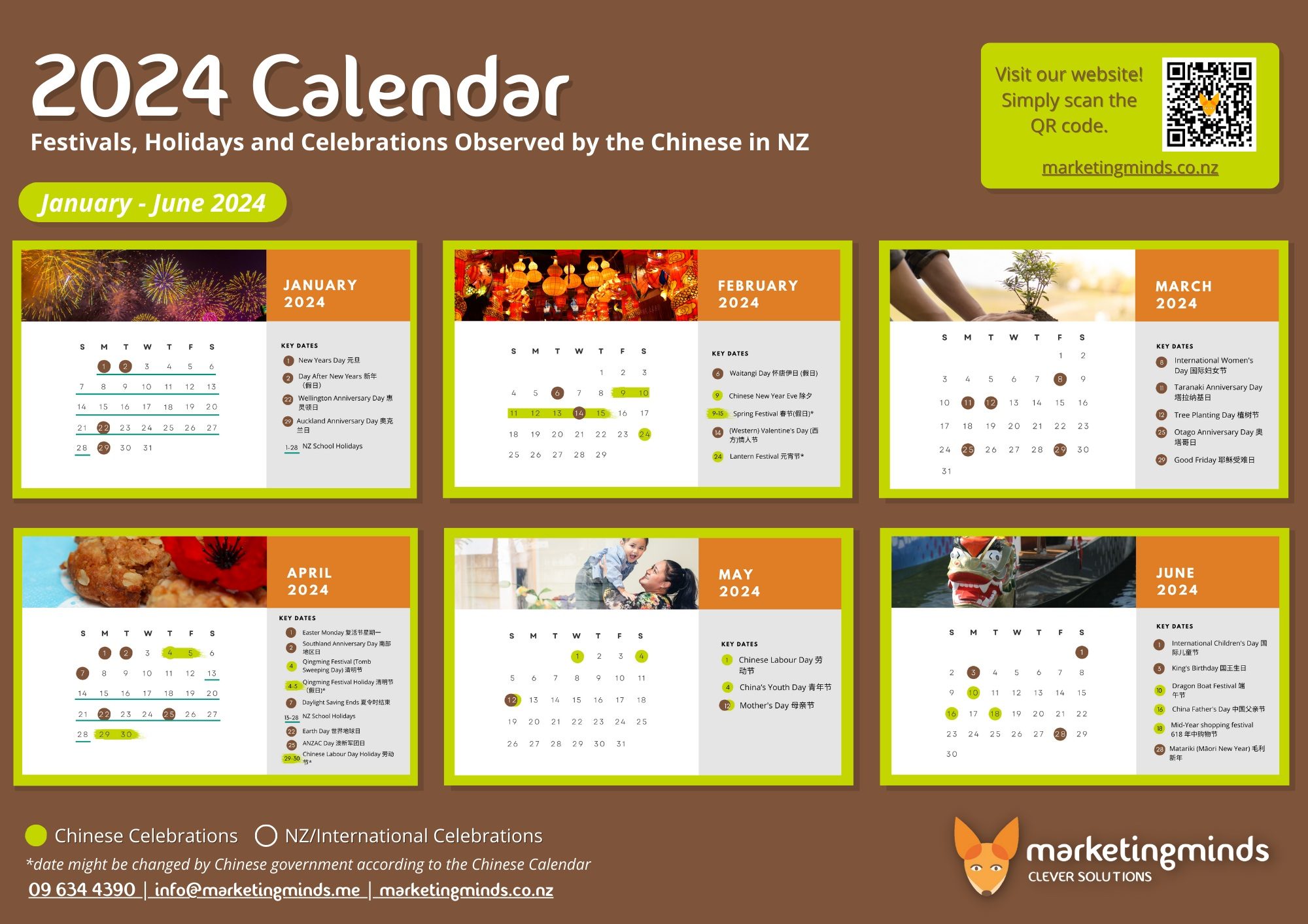 Marketing to the Chinese in NZ: 2024 Calendar - Marketing Minds